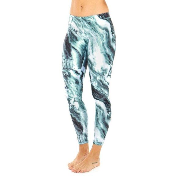 Terez Green Marble Legging - Picture 1 of 6